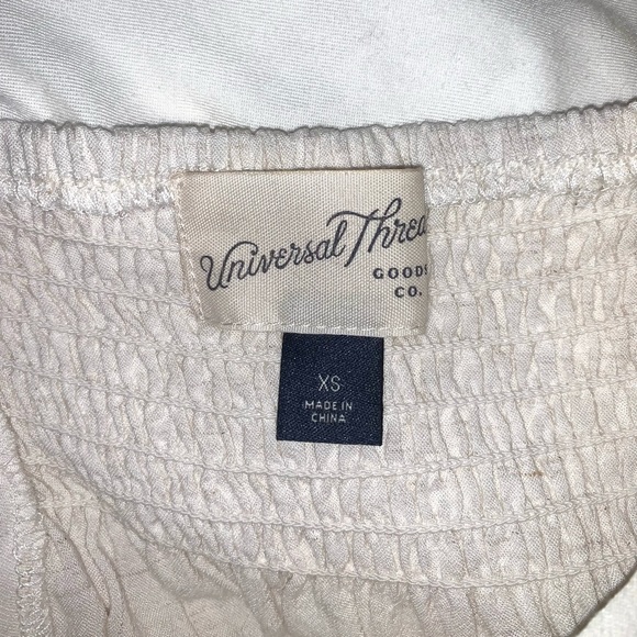 Universal Thread Cream Blouse Size XS - Picture 4 of 6